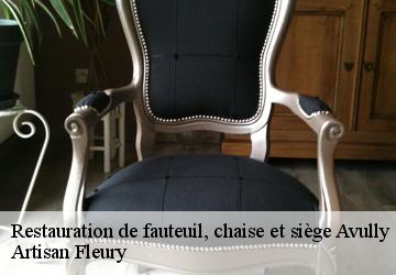 Restauration de fauteuil, chaise et siège  avully-1237 Artisan Fleury 