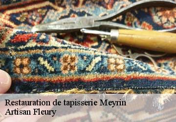 Restauration de tapisserie  meyrin-1217 Artisan Fleury 