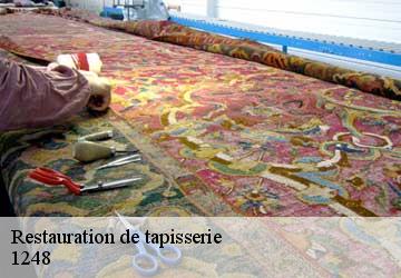 Restauration de tapisserie  hermance-1248 Artisan Fleury 