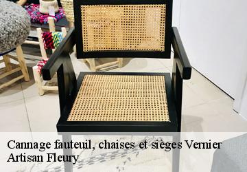 Cannage fauteuil, chaises et sièges  vernier-1214 Artisan Fleury 