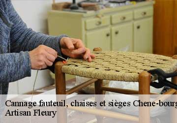 Cannage fauteuil, chaises et sièges  chene-bourg-1225 Artisan Fleury 