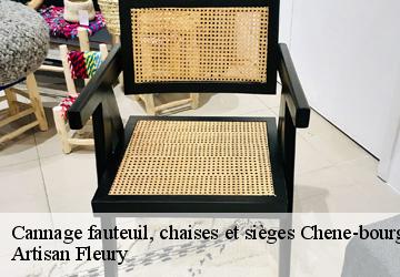 Cannage fauteuil, chaises et sièges  chene-bourg-1225 Artisan Fleury 